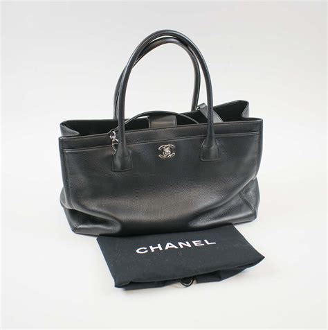 chanel executive tote celebrity|large black chanel tote bag.